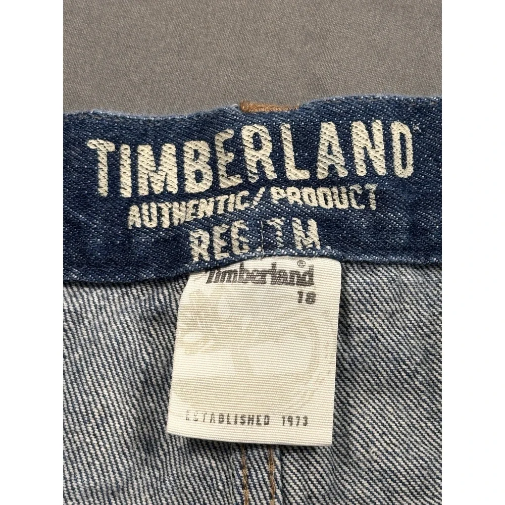 Timberland‎ Boys Jeans Relaxed Fit Straight Leg Blue Denim Size 18 Outdoors